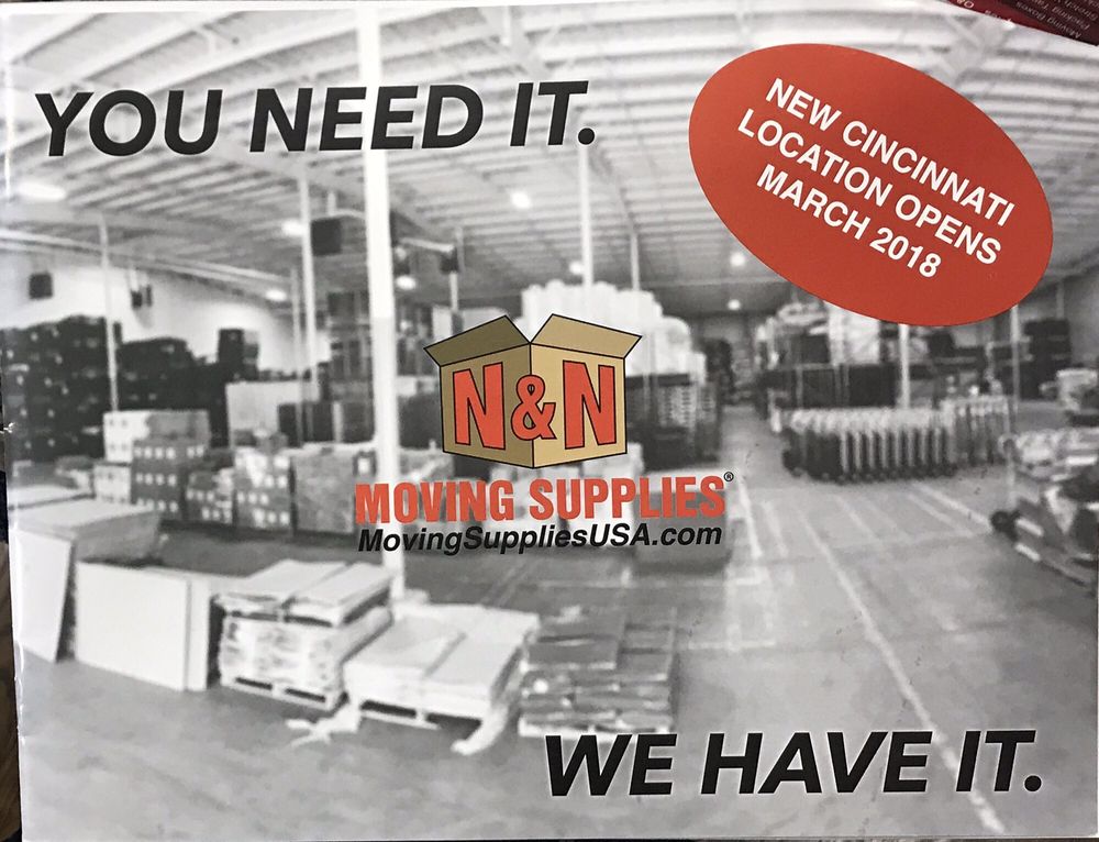 N & N MOVING SUPPLIES Updated September 2024 3240 E Kemper Rd