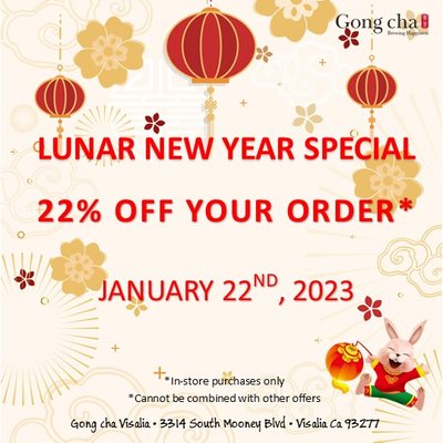 Menu photo 1 Gong cha Visalia Visalia, CA Menu photo 1 Gong cha Visalia Visalia, CA