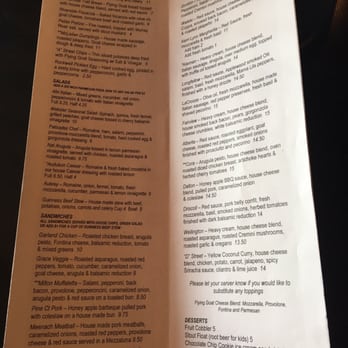 The Flying Goat - Menu - Gastropubs Near Me - Spokane, Washington The Flying Goat - Menu - Gastropubs Near Me - Spokane, Washington