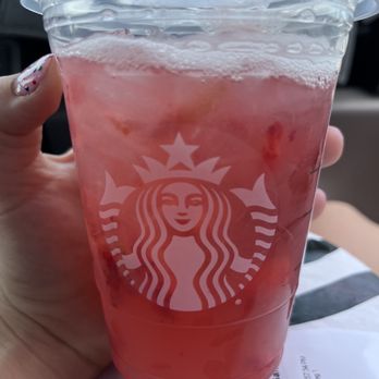 Starbucks - This is a strawberry Açai lemonade refresher. - Coffee & Tea Near Me - Reno, Nevada