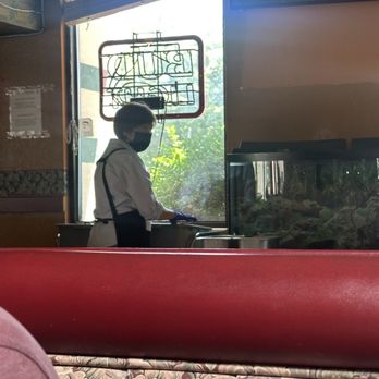 Wong's Genghis Khan - SAME GLOVES cleaning up - Chinese Near Me - Reno, Nevada
