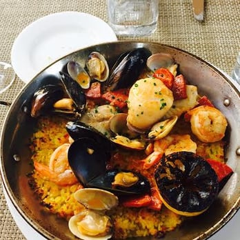 El Dorado Kitchen - Seafood Paella - New American Near Me - Sonoma, California El Dorado Kitchen - Seafood Paella - New American Near Me - Sonoma, California
