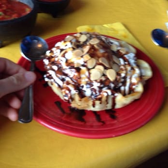 Aunt Chilada's - Fried ice cream-- HUGE! - Mexican Near Me - Tempe, Arizona