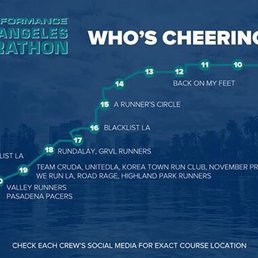 2017 run group cheer/support station.