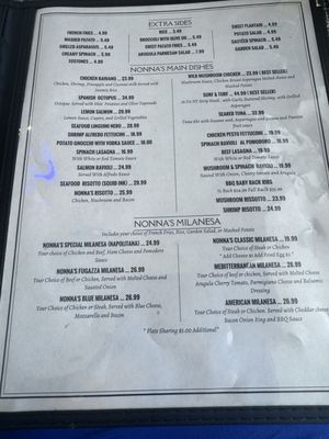 Menu photo 2 Nonna's Bistro & Cafe Pompano Beach, FL Menu photo 2 Nonna's Bistro & Cafe Pompano Beach, FL