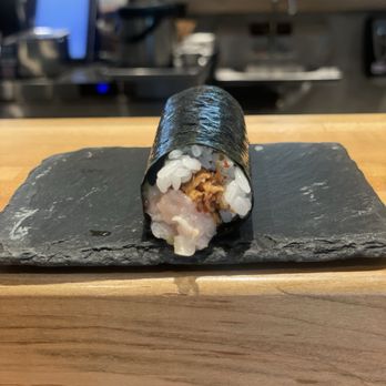Handies Douzo - Yellowtail handroll - Sushi Bars Near Me - Houston, Texas Handies Douzo - Yellowtail handroll - Sushi Bars Near Me - Houston, Texas