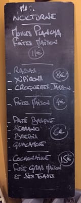 Menu photo 3 Le Bar du Marché Biarritz, 64 Menu photo 3 Le Bar du Marché Biarritz, 64