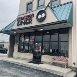 Exterior outside entrance of Ham N Eggers Diner - Entrance - West Mifflin, Pennsylvania Exterior outside entrance of Ham N Eggers Diner - Entrance - West Mifflin, Pennsylvania