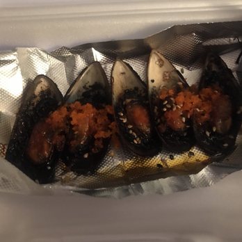 Sushi Hook - Mussels appetizer. af. Do NOT order! - Sushi Bars Near Me - Sacramento, California Sushi Hook - Mussels appetizer. af. Do NOT order! - Sushi Bars Near Me - Sacramento, California