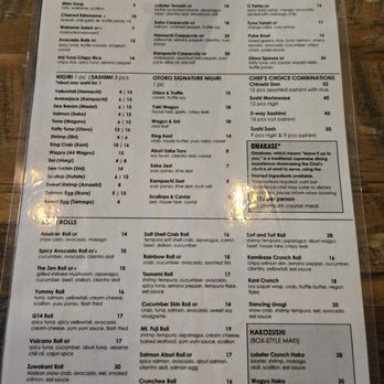 Otoro - Menu - Sushi Bars Near Me - Plantation, Florida