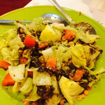 Sweet Mango - tea leaf salad..after the ladies mixed it all in - Burmese Near Me - San Jose, California Sweet Mango - tea leaf salad..after the ladies mixed it all in - Burmese Near Me - San Jose, California