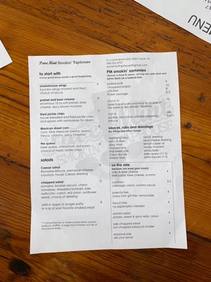 Menu photo 7 PaveMint Taphouse and Grill Front Royal, VA