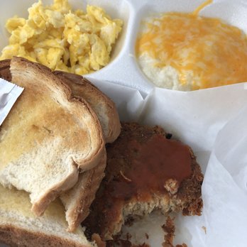 Stem's Cafe - a tray with a sandwich, scrambled eggs, and macaroni and cheese - Breakfast & Brunch Near Me - Atlanta, Georgia Stem's Cafe - a tray with a sandwich, scrambled eggs, and macaroni and cheese - Breakfast & Brunch Near Me - Atlanta, Georgia