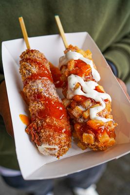 Chung Chun Rice Dog Mochinut by null