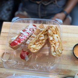 Chicken & Red Velvet Waffles All Seafood Deluxe EggRolls Mix & Match Chicken & Red Velvet Waffles All Seafood Deluxe EggRolls Mix & Match