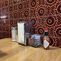 Rubattino's - Condiments and really cool tiles