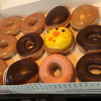 Krispy Kreme Café - Assorted doughnuts - Donuts Near Me - Montreal, Quebec