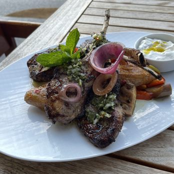 Watercolour Restaurant - Rack of lamb - Mediterranean Near Me - Unionville, Ontario Watercolour Restaurant - Rack of lamb - Mediterranean Near Me - Unionville, Ontario