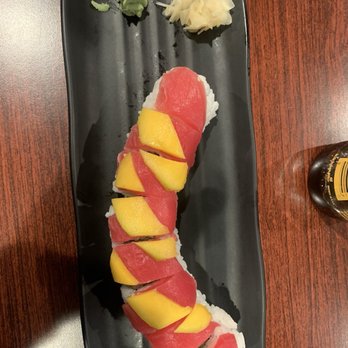 UMI Sushi - Hawaiian roll with mango. - Sushi Bars Near Me - Ocean Shores, Washington UMI Sushi - Hawaiian roll with mango. - Sushi Bars Near Me - Ocean Shores, Washington