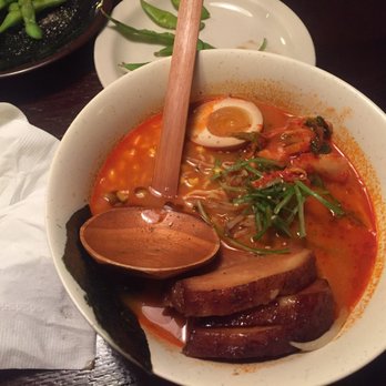 Marumen - Super yummy miso. Thick, lots of bold flavor and spicy! - Ramen Near Me - Fairfax, Virginia