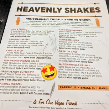 Burgatory - Cranberry - Shake menu - Burgers Near Me - Cranberry Township, Pennsylvania Burgatory - Cranberry - Shake menu - Burgers Near Me - Cranberry Township, Pennsylvania
