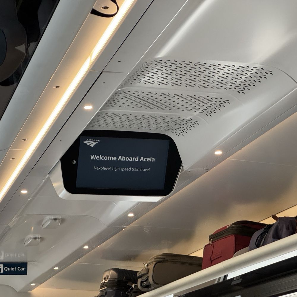 Acela Express - All aboard! - Trains Near Me - New York, New York