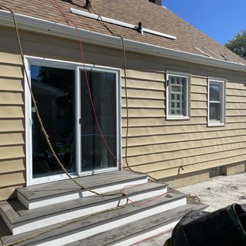 AVA Roofing & Siding - Back of my roof being done with pristine work and very clean - Roofing Near Me - Tonawanda, New York AVA Roofing & Siding - Back of my roof being done with pristine work and very clean - Roofing Near Me - Tonawanda, New York