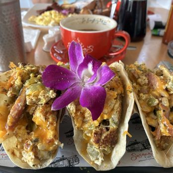 Susana's Cafe - Kissimmee - Scrumptious breakfast tacos with bacon - fresh and delicious!! - Cafes Near Me - Kissimmee, Florida Susana's Cafe - Kissimmee - Scrumptious breakfast tacos with bacon - fresh and delicious!! - Cafes Near Me - Kissimmee, Florida