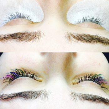 Salon Eight Seven - Our Lash Artist Leiah has an assortment of colors and glitter lashes to customize any look you'd like. - Hair Stylists Near Me - Sand City, California Salon Eight Seven - Our Lash Artist Leiah has an assortment of colors and glitter lashes to customize any look you'd like. - Hair Stylists Near Me - Sand City, California