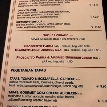 The Royal Dolores - Menu as of December 2019 - Pubs Near Me - Munich, BY