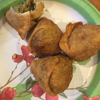 Dosa World - Two samosas per order. Yes, I got two orders to go. - Indian Near Me - Hicksville, New York