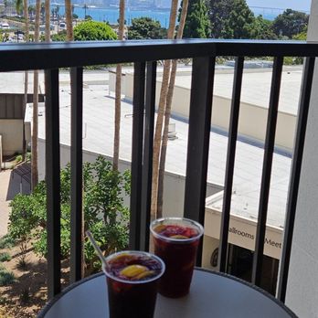 SAN Airport parking at Sheraton San Diego Hotel and Marina - Views from our room - Hotels Near Me - San Diego, California