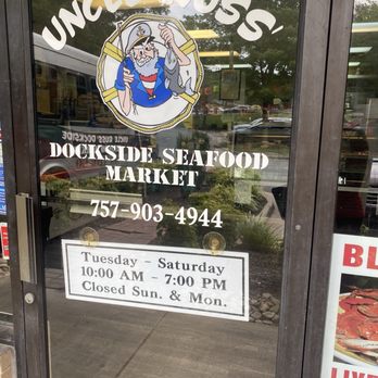 Uncle Russ' Dockside Seafood Market - Seafood Markets Near Me - Williamsburg, Virginia