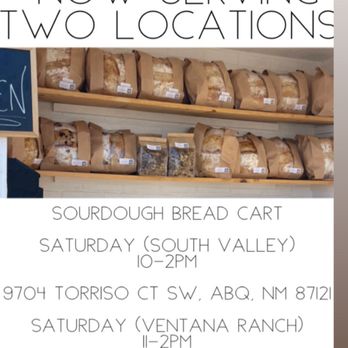 Eat Well - We have to carts out in the city on Saturdays to grab your fresh baked breads and goodies! - Cooking Classes Near Me - Albuquerque, New Mexico
