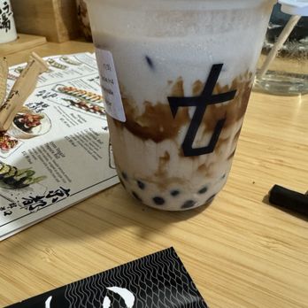 Super Kyuramen - Brown sugar milk tea - Izakaya Near Me - Herndon, Virginia