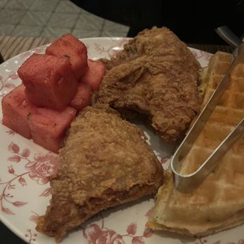 Yardbird - CHICKEN 'N' WATERMELON 'N' WAFFLES - Southern Near Me - Las Vegas, Nevada