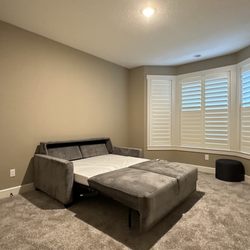 Sofa bed open