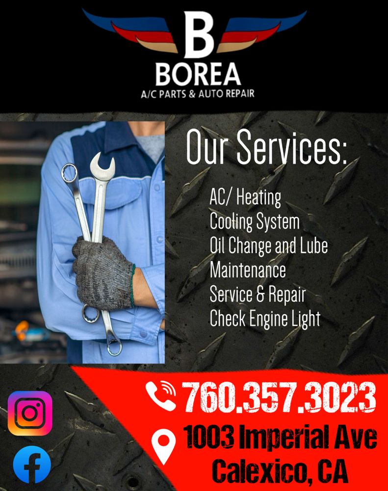 BOREAS AUTOMOTIVE Updated August 2024 1003 Imperial Ave, Calexico