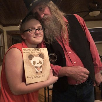 Dabbs Railroad Hotel - Bailey & her daddy, celebrating the big 60! - Hotels Near Me - Llano, Texas