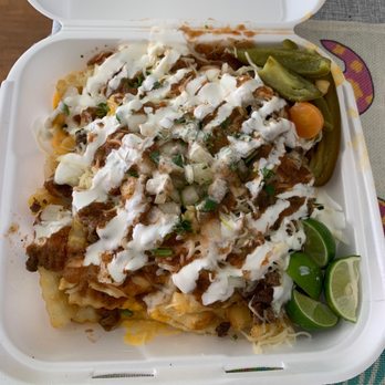 The Kick'n Taco - Asada Fries - Food Trucks Near Me - Ceres, California
