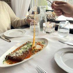 Gios Italian Kitchen - Look at that cheese pull