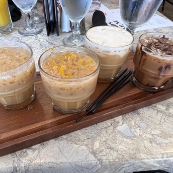 Cafe Volare - Coffee flight - Breakfast & Brunch Near Me - Enid, Oklahoma