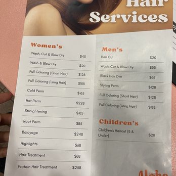 Aloha Beauty Center - Hair services price! - Skin Care Near Me - Honolulu, Hawaii Aloha Beauty Center - Hair services price! - Skin Care Near Me - Honolulu, Hawaii