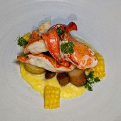 Nove Scotia Lobster Casserole from a $85 PP menu