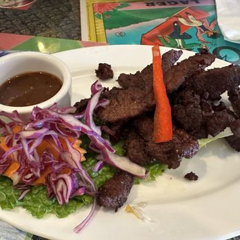 Jitlada - Crying tiger: beef....so good ordered another one - Thai Near Me - Los Angeles, California