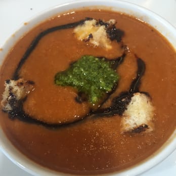 Four Cafe - Tomato basil soup! - New American Near Me - Los Angeles, California Four Cafe - Tomato basil soup! - New American Near Me - Los Angeles, California