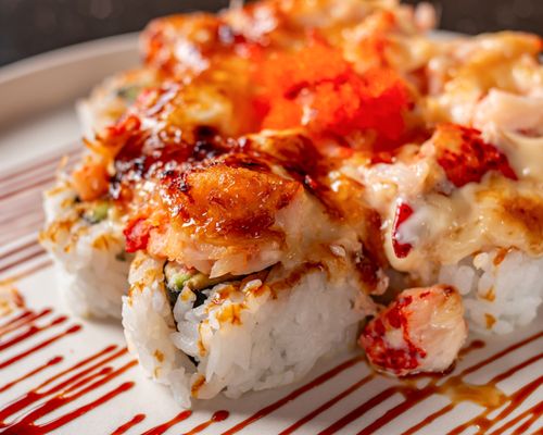 Drunken Fish sushi by null