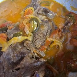 Bistec a la Mexican.