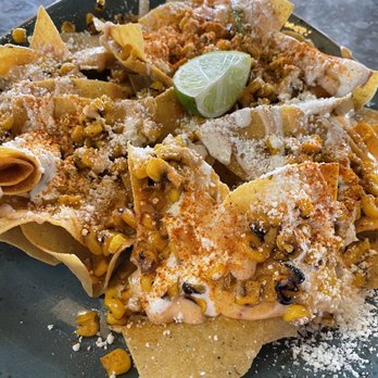 Kitchen Social - Street corn nachos - Cocktail Bars Near Me - Columbus, Ohio