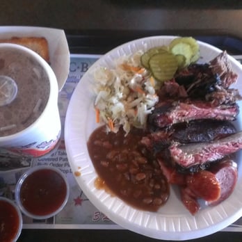 Jacks Bar-B-Que - The 3 meat combo w/ brisket, ribs, and sausage - Barbeque Near Me - Nashville, Tennessee Jacks Bar-B-Que - The 3 meat combo w/ brisket, ribs, and sausage - Barbeque Near Me - Nashville, Tennessee